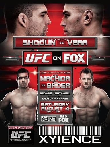 UFC on Fox 4: Shogun vs. Vera